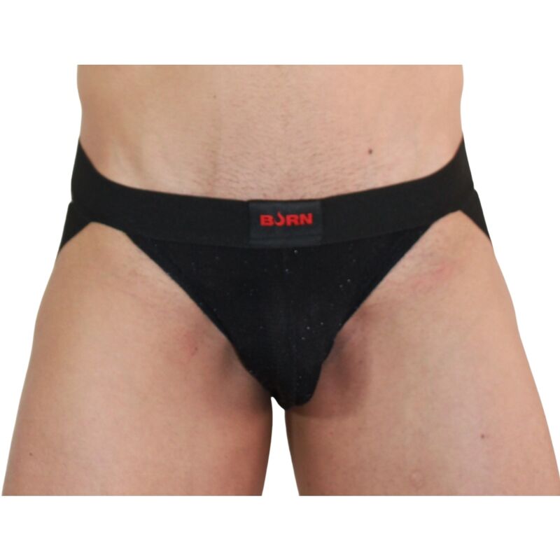 BURN – 003 JOCK SHINY BLACK
