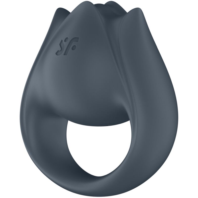 SATISFYER – PERFECT PAIR 2 MULTIVIBRATOR 2 IN 1 PENIS RING AND FINGER STIMULATOR GREY