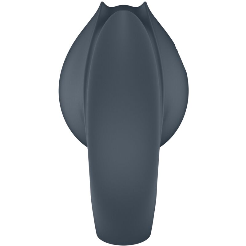 SATISFYER – PERFECT PAIR 2 MULTIVIBRATOR 2 IN 1 PENIS RING AND FINGER STIMULATOR GREY