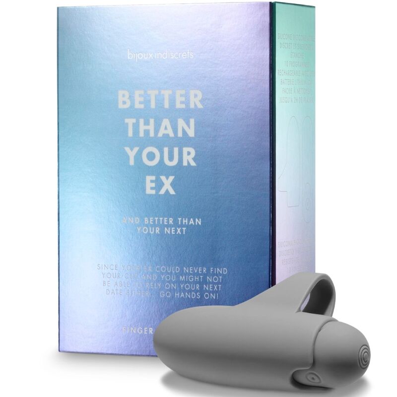 BIJOUX INDISCRETS – BETTER THAN YOUR EX VIBRATOR BULLET 10 VIBRATIONS GREY