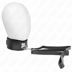 KINK – Halskette mit Gürtel und Lederband, 116 cm, verstellbar 40–48 cm x 6 cm