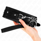 Kink – Halsband mit glänzendem Schnallenband, 65 cm