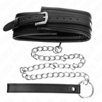 Kink – Halsband mit glänzendem Schnallenband, 65 cm