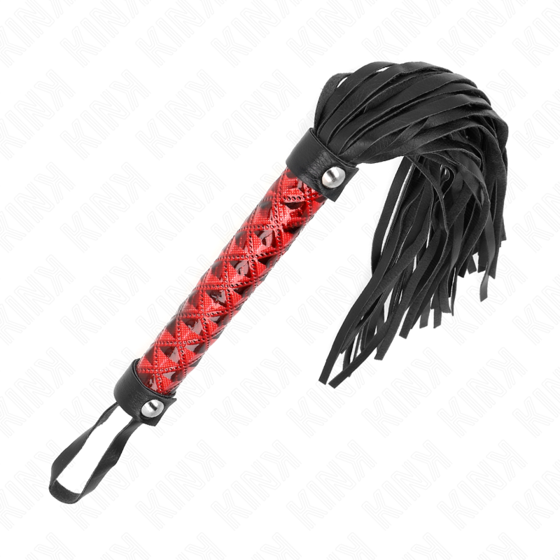KINK – FOUET MOTIF DIAMANT 40 CM