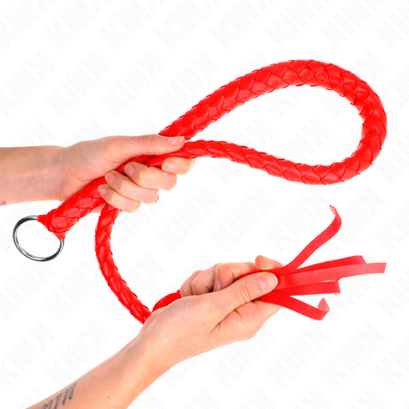 KINK – SNAKE WHIP WITH HAND RING 65 CM