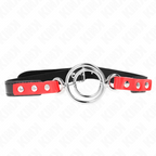 Kink – Knebel mit mehreren O-Ringen, Rot, 4/4,8 cm