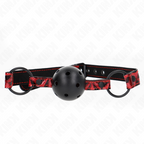 KINK – DIAMOND PATTERN BALL 4.5 CM GAG MODEL 64.5 CM ADJUSTABLE 42-60 CM