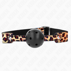 Kink Leopard – Atmungsaktiver Ballknebel, 4,5 cm