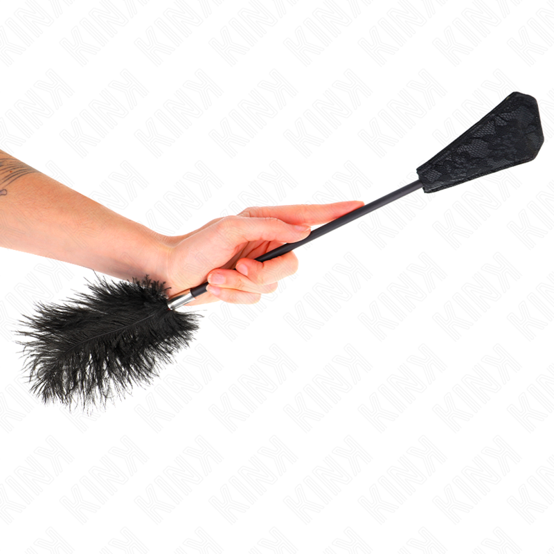 KINK – OSTRICH FEATHERS FOR TICKLE WITH LACE PALLET 56 CM
