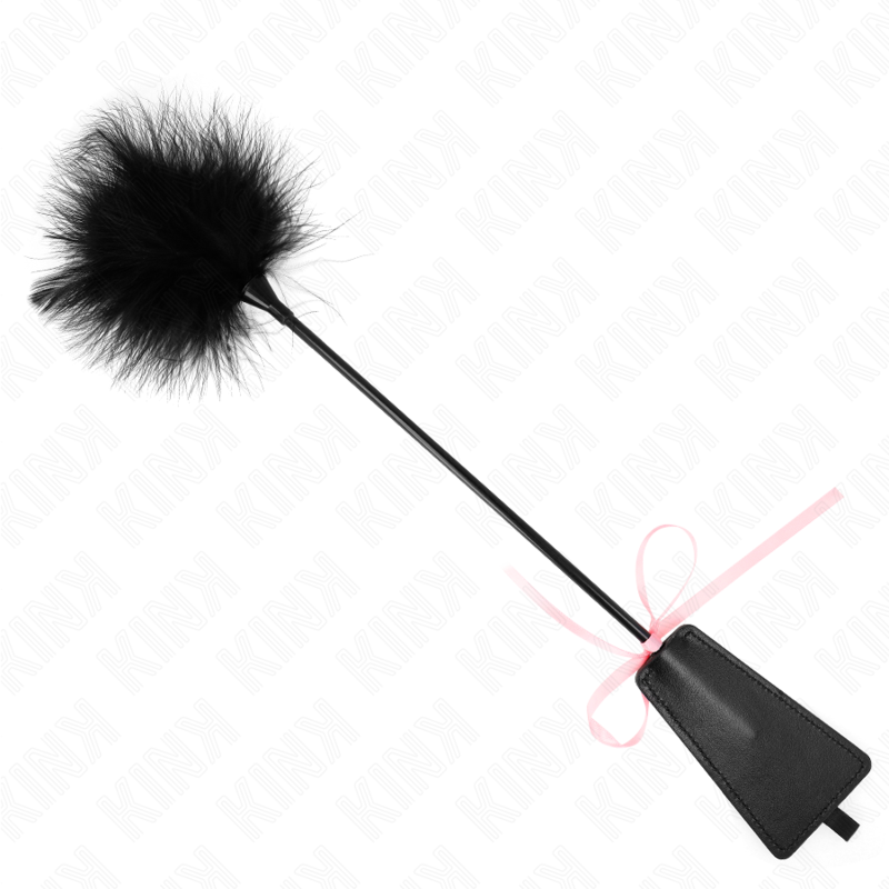 Kink – Kitzelfedern mit rosa Schleife, 49 cm