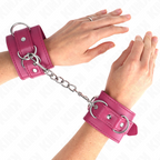 KINK – 3 D-RING WRIST RESTRAINTS ADJUSTABLE 17.5-25 CM X 6 CM
