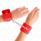 KINK – WRIST RESTRAINTS WITH PADLOCK CLOSURE ADJUSTABLE 16-23 CM X 5.5 CM