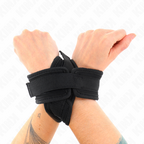 KINK – POLSINI A CROCE NERI 34 X 5,5 CM