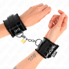 Kink – Leichte Handgelenksfesseln mit Kupferschloss, 17–29 cm