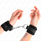 KINK – RESISTENZA DA POLSO NERA REGOLABILE 18-35 CM X 6 CM