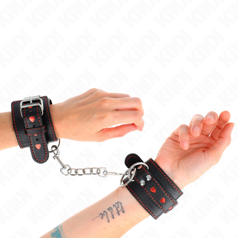 KINK – AVEC INCRUSTATION COEUR RÉGLABLE 21-28 CM X 5,5 CM