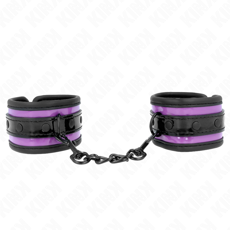 Kink – Neopren-Handgelenkfesseln Helllila, 21–28 cm