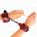 KINK – POLSINI DA POLSO ROSSO SCURO 23 X 5 CM