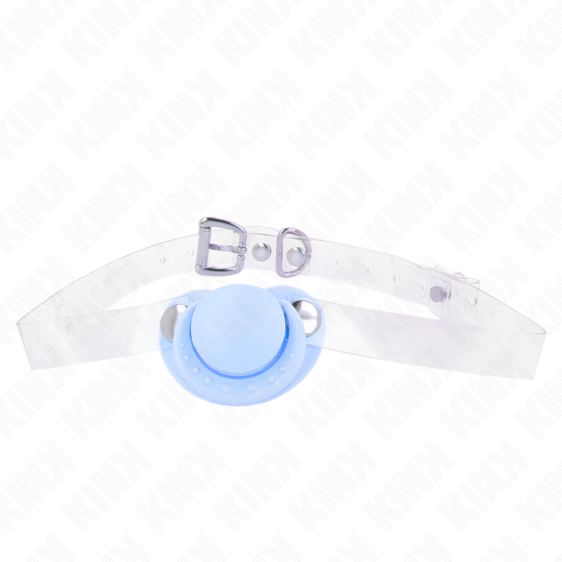 KINK – BAVAGLIO A FORMA DI CIUCCIO 5.5 x 4 CM REGOLABILE 43-60 CM