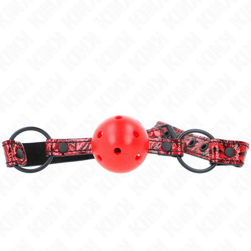 KINK – DIAMOND PATTERN BALL 4.5 CM GAG MODEL 64.5 CM ADJUSTABLE 42-60 CM