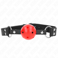 KINK – Atmungsaktiver Ballknebel mit Doppelniet