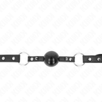 KINK – BALL GAG 4 CM CON RIVETTO PUNTA E CHIUSURA A SCATTO 65 x 2 CM
