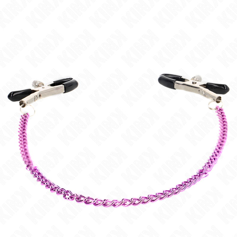 KINK – CHAIN NIPPLE CLAMPS PURPLE 30 CM