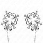 KINK – METAL FLOWER NIPPLE CLAMPS WITH CHAIN