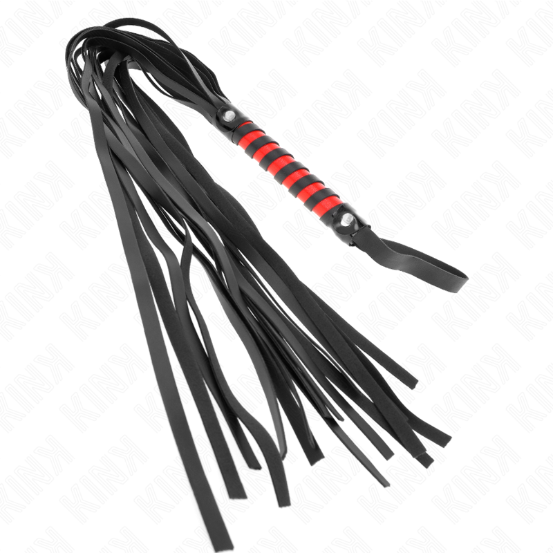 KINK – FOUET LONG RAYÉ 70 CM