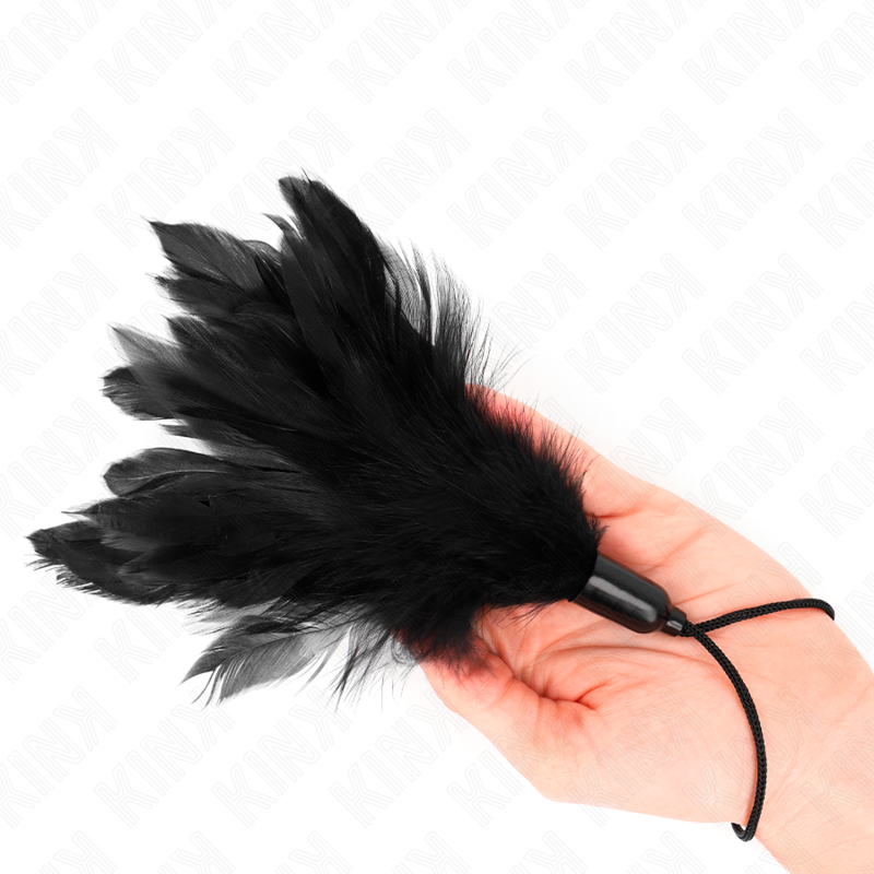 Kink – Kitzelfedern mit Seilgriff, Kunststoffbasis 15 cm