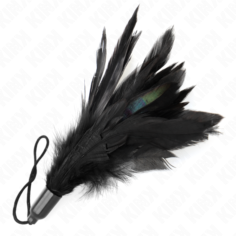 Kink – Kitzelfedern mit Seilgriff, Kunststoffbasis 15 cm