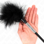 KINK – PIUME TICKLE CON MANICO STRASS 50 CM