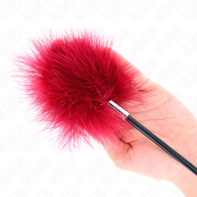 Kink – Tickle Feathers mit rosenförmigem Paddel, 8 cm