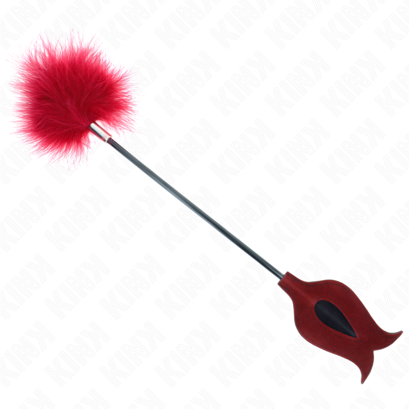 Kink – Tickle Feathers mit rosenförmigem Paddel, 8 cm