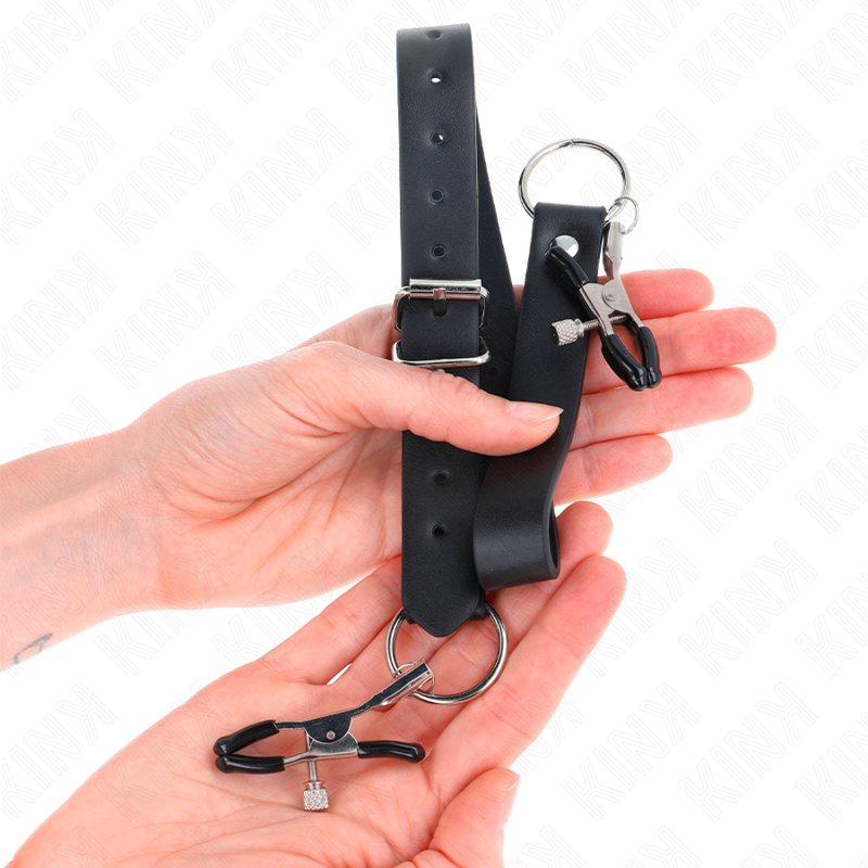 KINK – 4 CLIT CLAMPS ADJUSTABLE 34-48 CM
