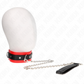 Kink Modell 3 – Halsband mit Leine, Rot, 53 x 5 cm, Leine 65 cm