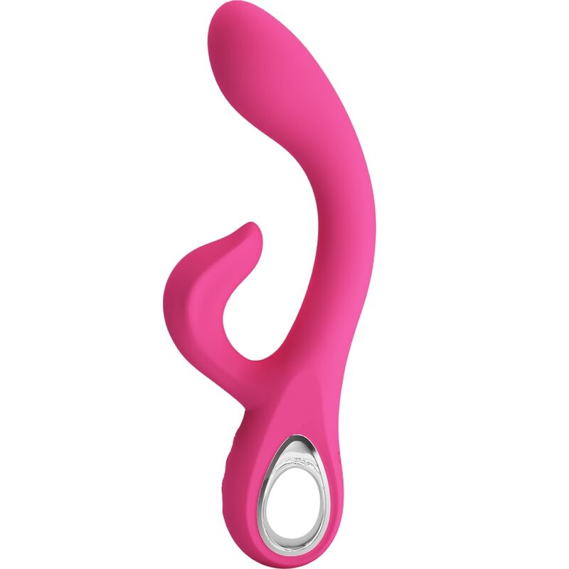 PRETTY LOVE – VIBRATEUR FRITZ RABBIT 12 VIBRATIONS ROSE