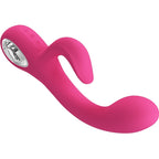PRETTY LOVE – VIBRATEUR FRITZ RABBIT 12 VIBRATIONS ROSE