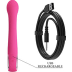 PRETTY LOVE – VIBRATEUR FRITZ RABBIT 12 VIBRATIONS ROSE