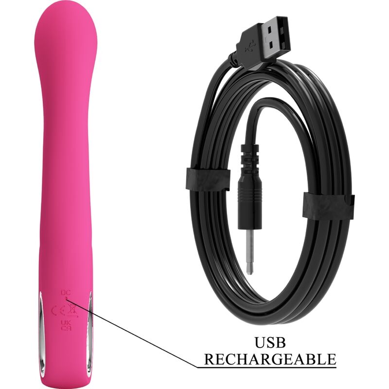 PRETTY LOVE – VIBRATEUR NOVAK RABBIT 12 VIBRATIONS ROSE