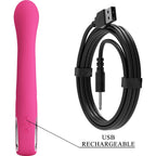 PRETTY LOVE – VIBRATEUR NOVAK RABBIT 12 VIBRATIONS ROSE