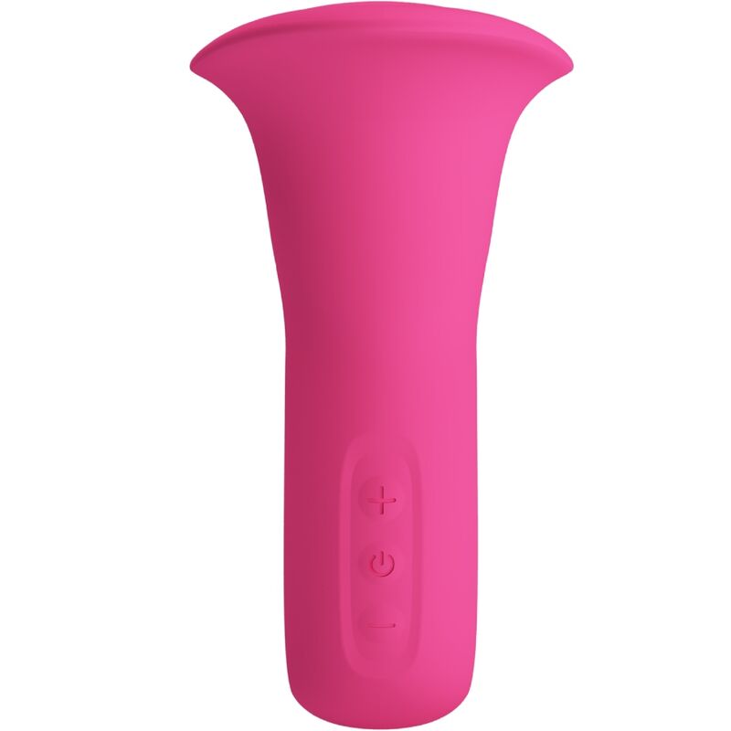 PRETTY LOVE – CLYDE VIBRATEUR ORAL LANGUE VIBRANTE 12 VIBRATIONS ROSE