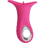 PRETTY LOVE – CLYDE VIBRATEUR ORAL LANGUE VIBRANTE 12 VIBRATIONS ROSE