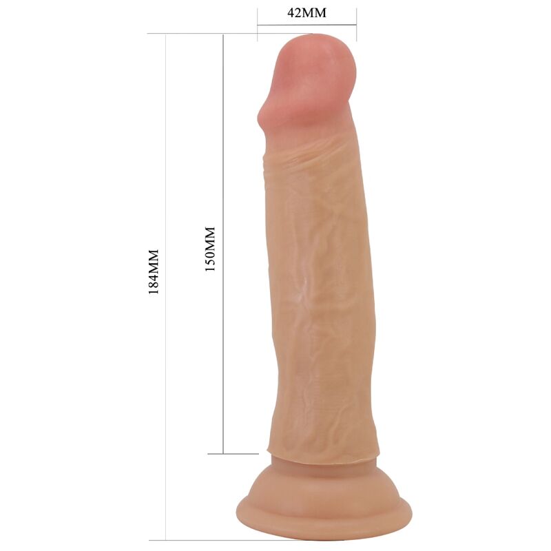 PRETTY LOVE Quentin – Realistischer Dildo, 18 cm