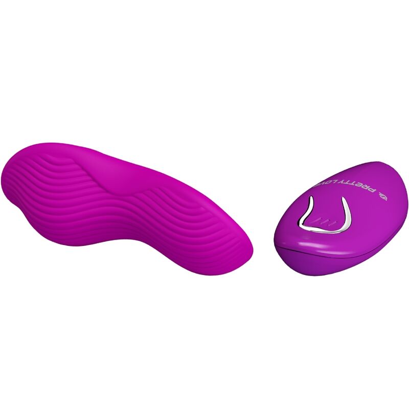 PRETTY LOVE – ROMARIO STIMULATEUR DE CLITORIS À LAY-ON TÉLÉCOMMANDE ROSE