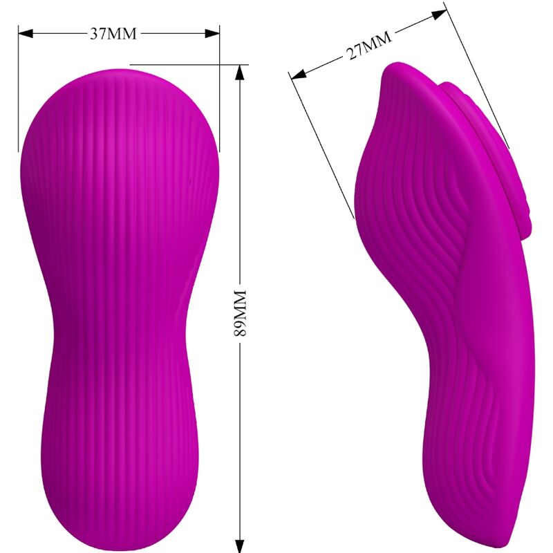 Pretty Love Romario – Panty-Vibrator mit Fernbedienung, Rosa