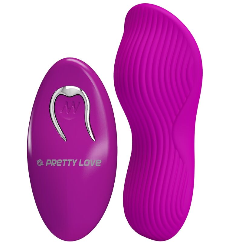 PRETTY LOVE – ROMARIO STIMULATEUR DE CLITORIS À LAY-ON TÉLÉCOMMANDE ROSE
