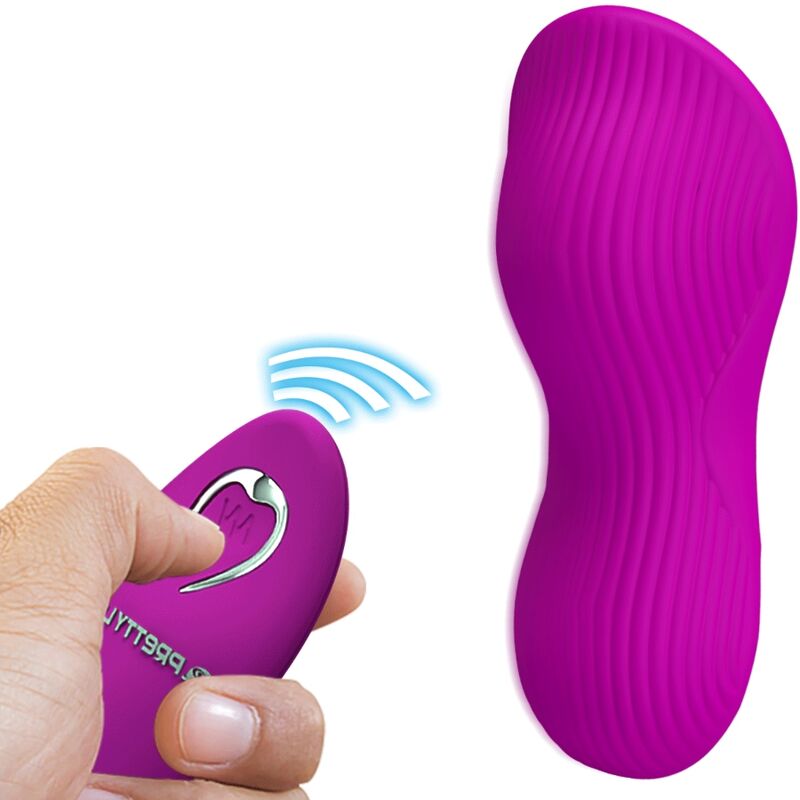 PRETTY LOVE – ROMARIO STIMULATEUR DE CLITORIS À LAY-ON TÉLÉCOMMANDE ROSE