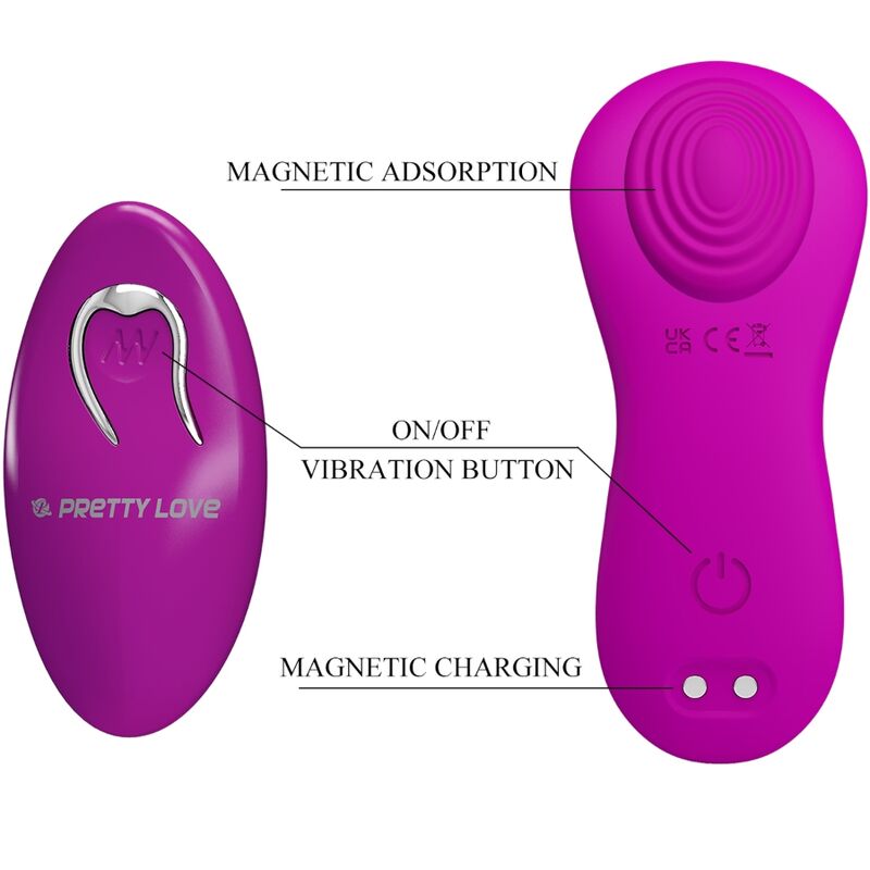 Pretty Love Romario – Panty-Vibrator mit Fernbedienung, Rosa