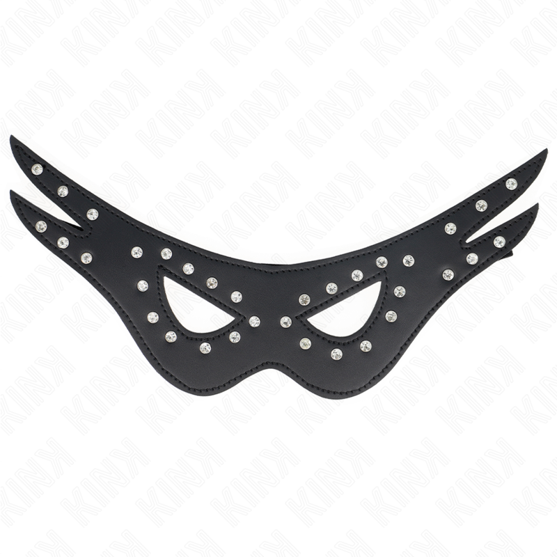 Kink – Sexy Kunstledermaske, Modell 2, 27 x 13 cm